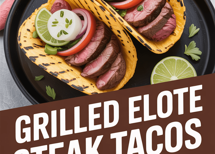 Grilled Elote Steak Tacos