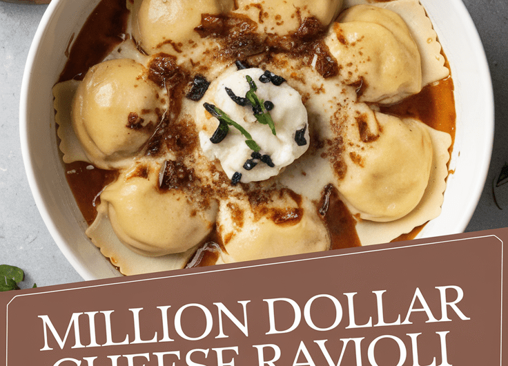 Million Dollar Cheese Ravioli