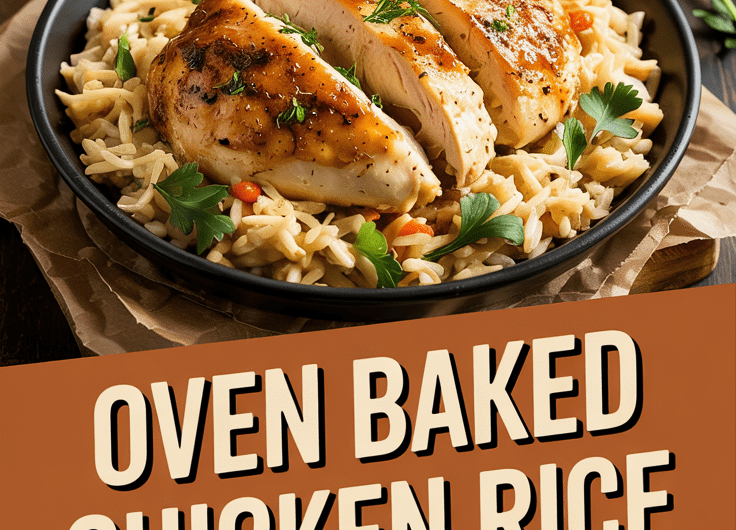 Oven Baked Chicken Rice Recipe