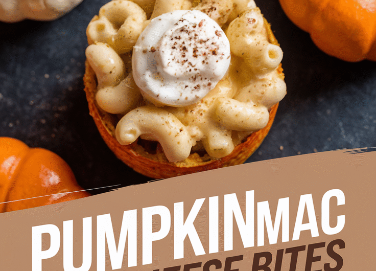 Pumpkin Mac and Cheese Bites