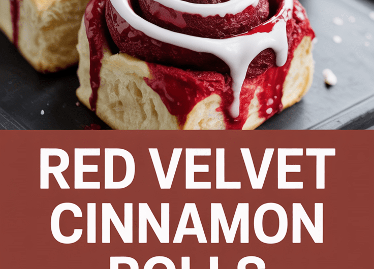 Red Velvet Cinnamon Rolls