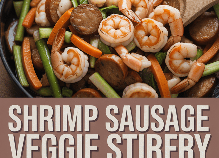 Shrimp Sausage Veggie Stir-Fry