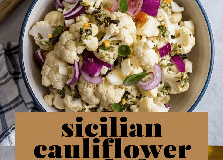 Sicilian Cauliflower Salad