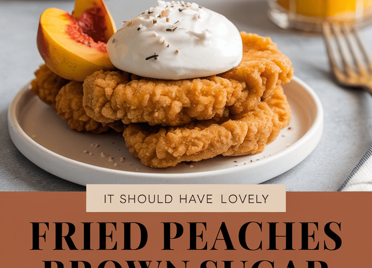 Southern Fried Peaches with Brown Sugar