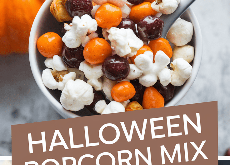 Halloween Popcorn Mix