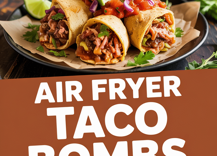 🌮 Air Fryer Taco Bombs