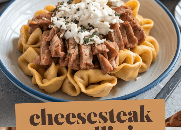 Cheesesteak Tortellini
