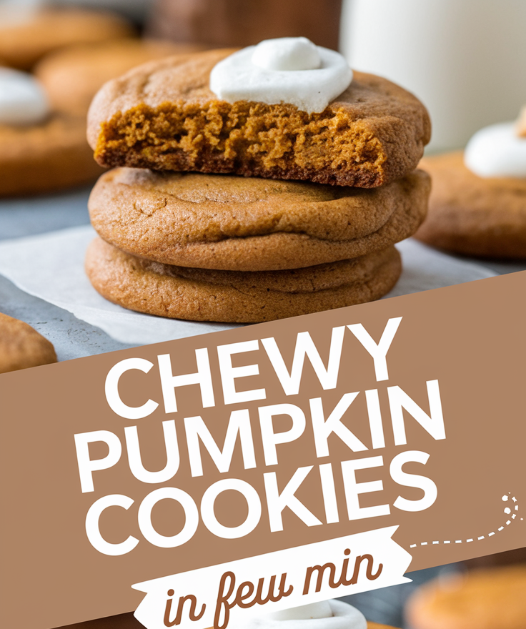 Chewy Pumpkin Cookies