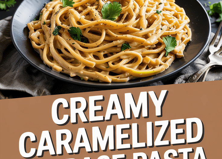 Creamy Caramelized Cabbage Pasta