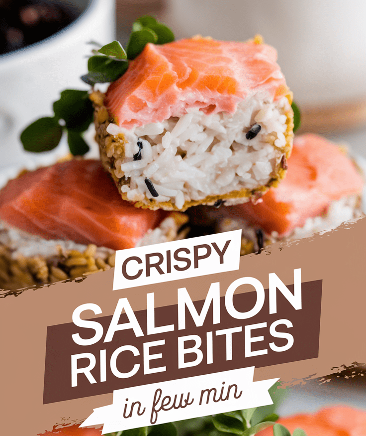 Crispy Salmon Rice Bites