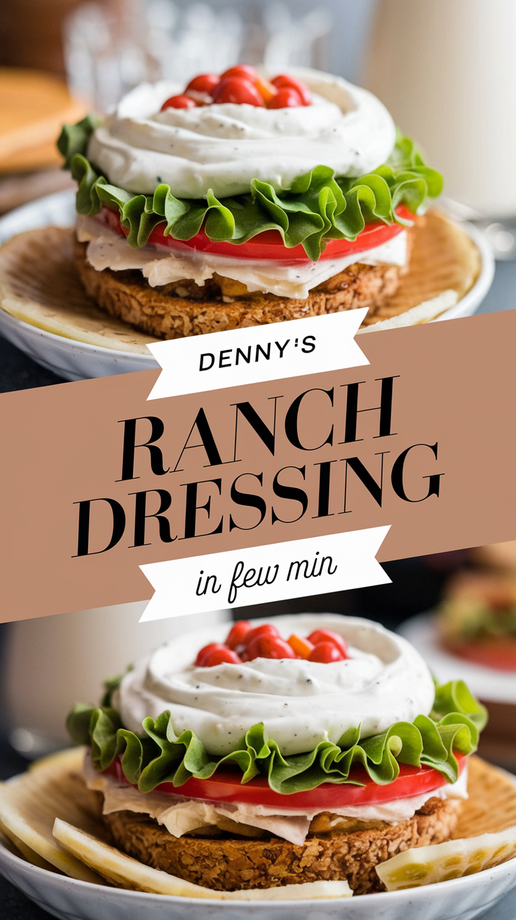 Denny’s Ranch Dressing (Homemade Copycat)