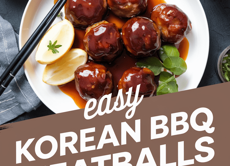 Korean BBQ Meatballs Recipe