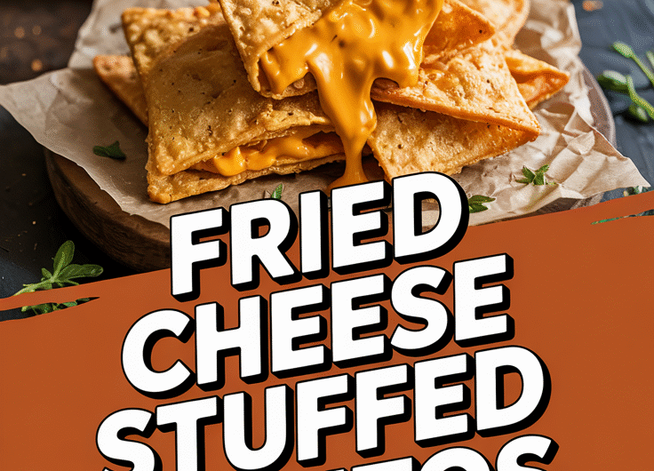Fried Cheese Stuffed Doritos