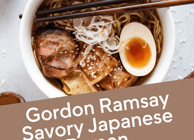 Gordon Ramsay Savory Japanese Ramen