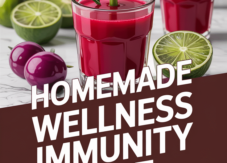 Homemade Wellness Immunity Shot