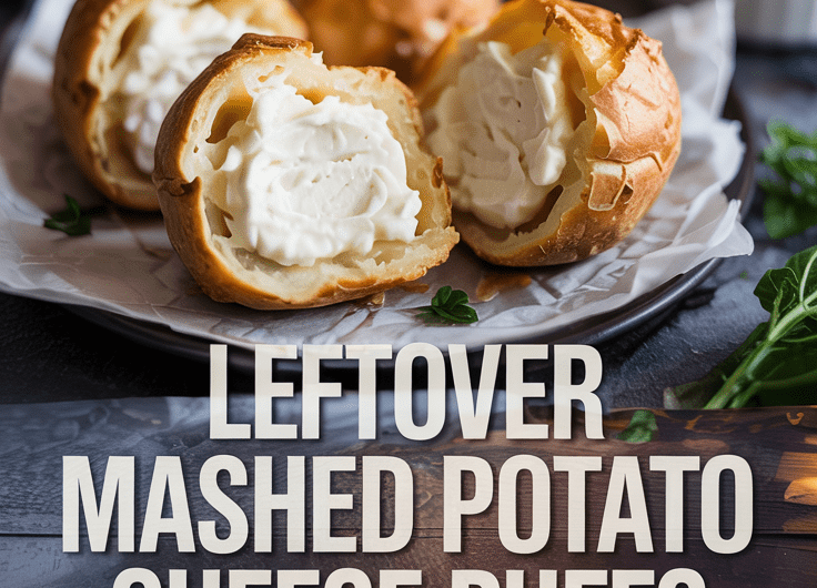 Leftover Mashed Potato Cheese Puffs