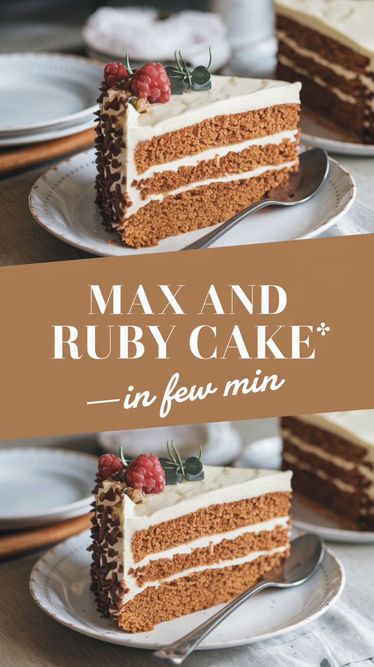 Max and Ruby Cake