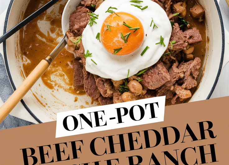 One-Pot Beef Cheddar Ranch