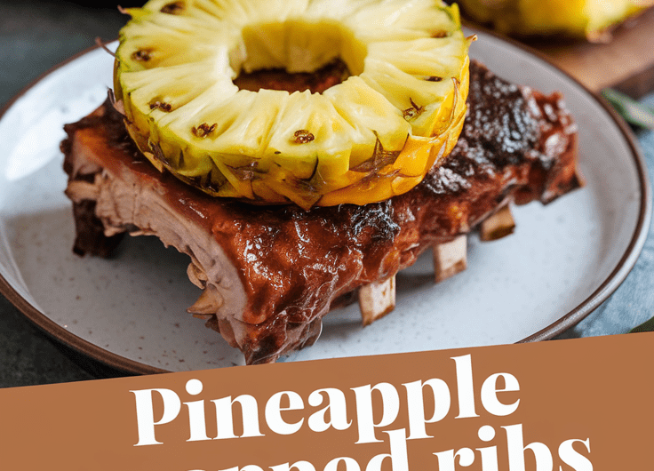 Pineapple Wrapped Ribs