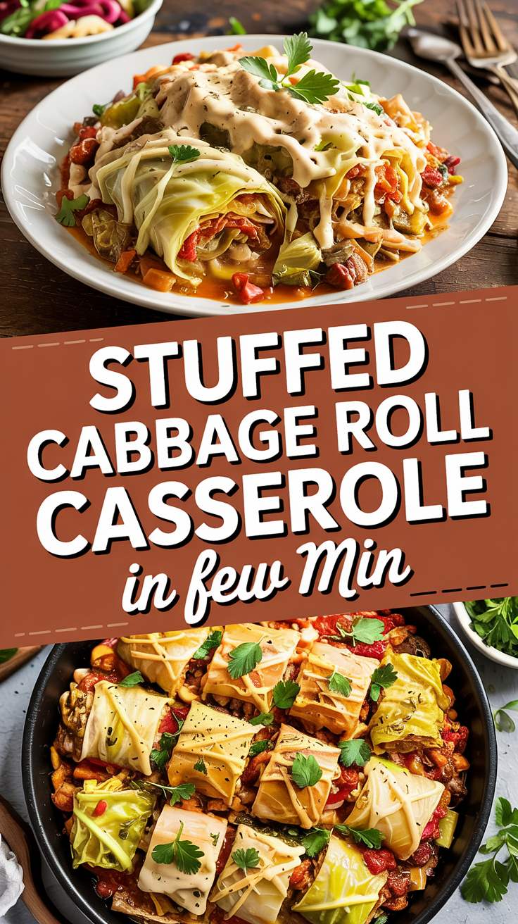 Stuffed Cabbage Roll Casserole
