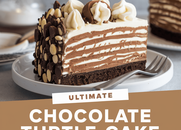 Ultimate Chocolate Turtle Cake