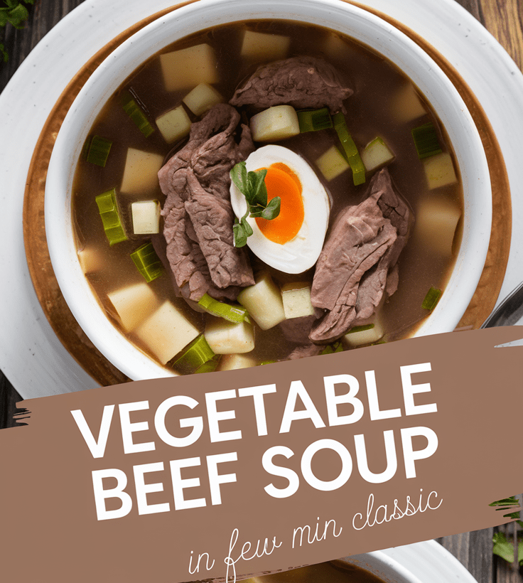 Vegetable Beef Soup Classic