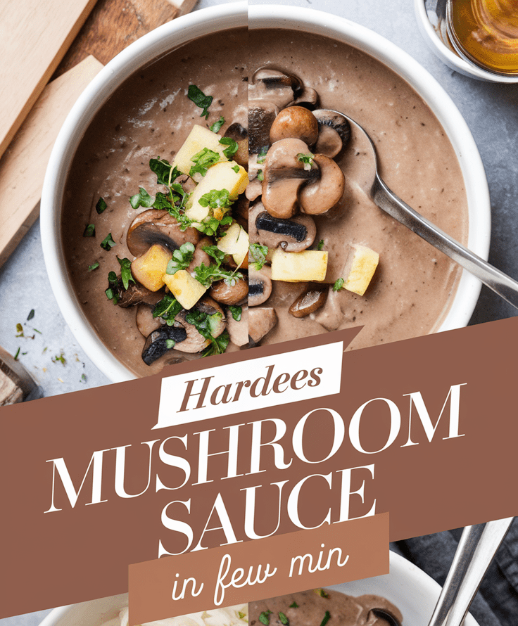 Hardee’s Mushroom Sauce Recipe