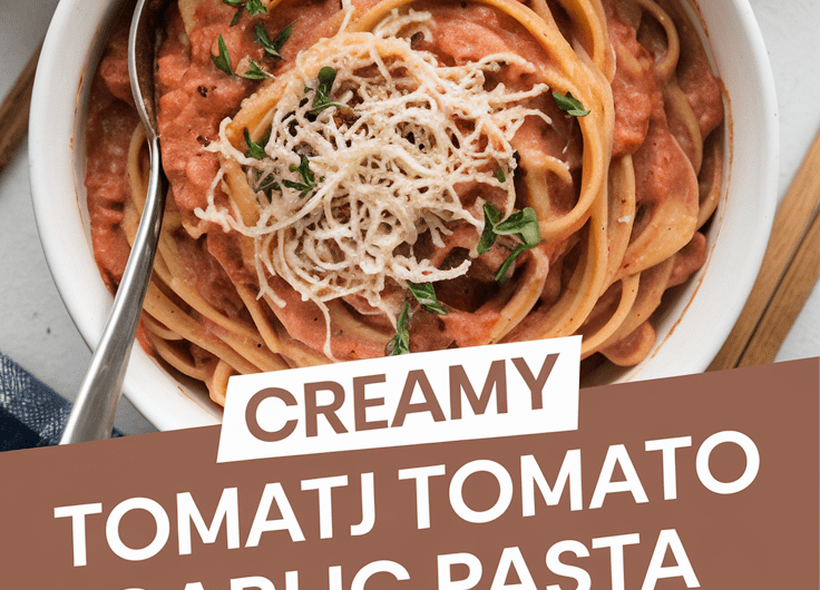 Creamy Tomato Garlic Pasta
