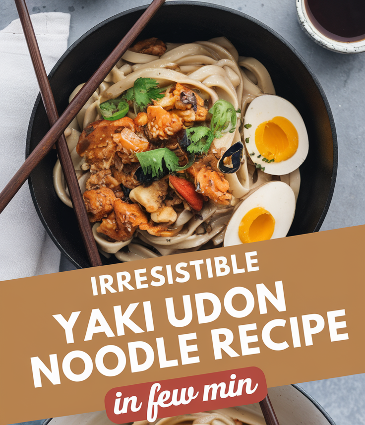 Irresistible Yaki Udon Noodle Recipe