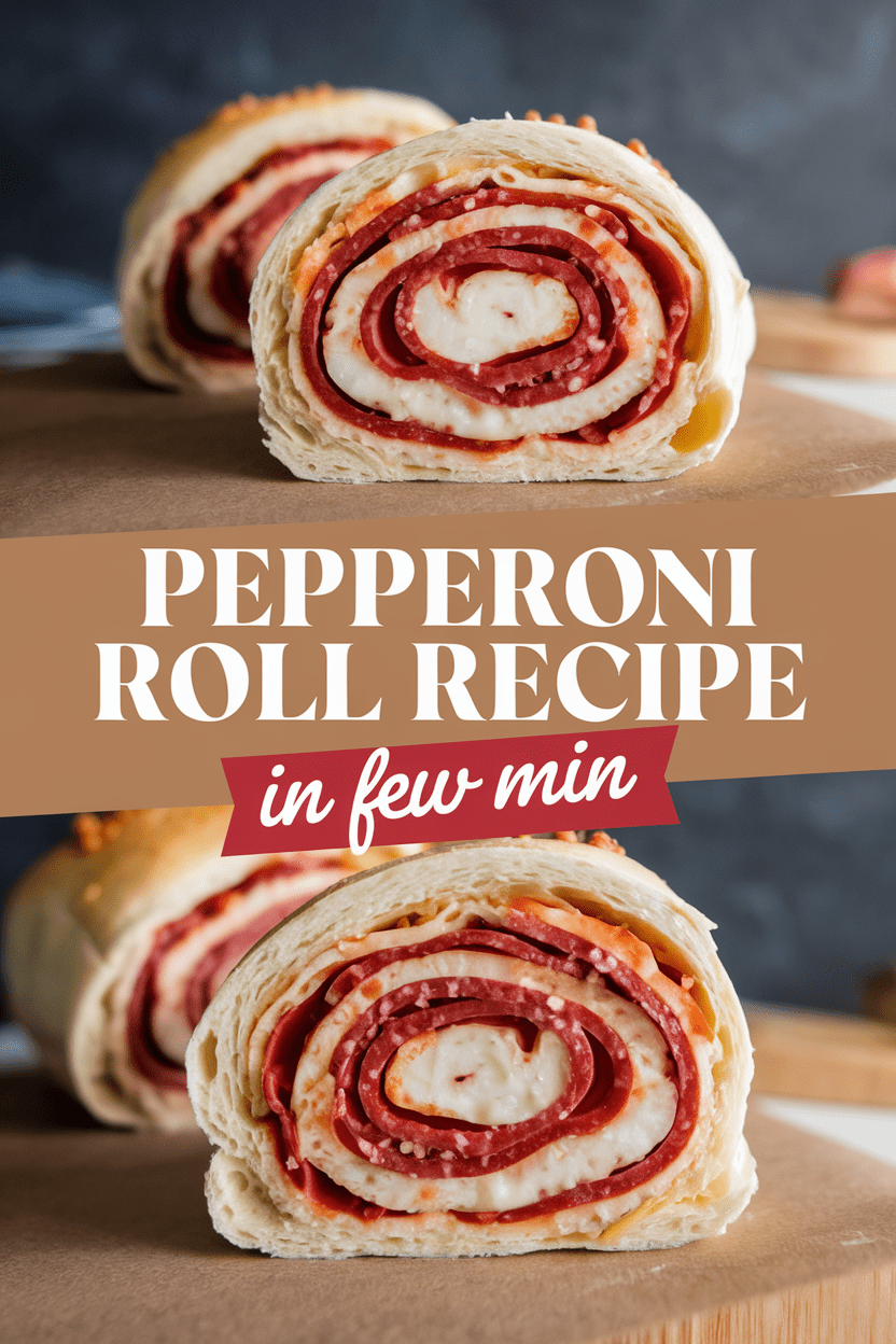 Peperoni Scroll Pepperoni Rolls