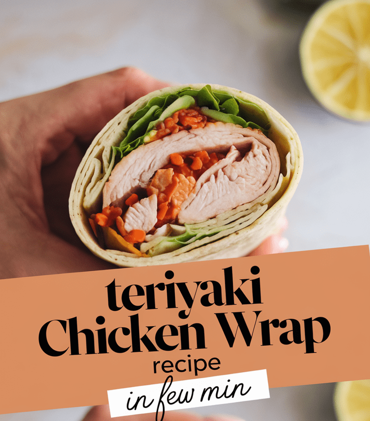 Teriyaki Chicken Wrap Recipe